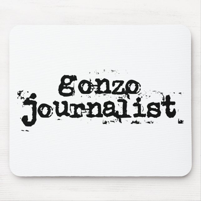 Gonzo Journalist Mousepad (Vorne)