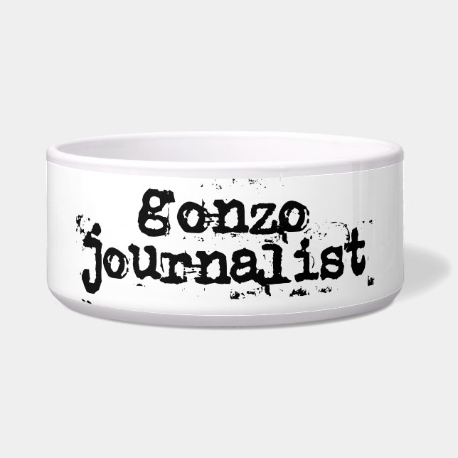Gonzo Journalist Napf (Vorderseite)