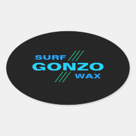 GONZO SURF WAX Aufkleber (4)