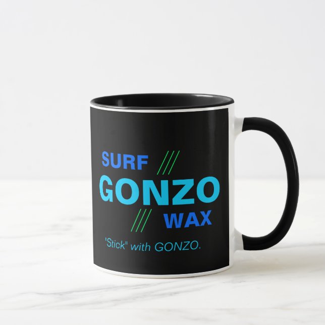 GONZO SURF WAX I Tasse (Rechts)