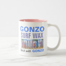 GONZO SURF WAX III Tasse