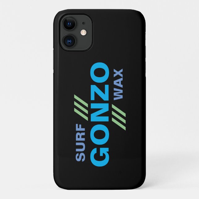 GONZO SURF WAX Phone Case (Rückseite)