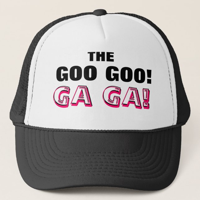 ~Goo Ga Ga~ HAT, ZUSTOMIZE ES! Truckerkappe (Vorderseite)