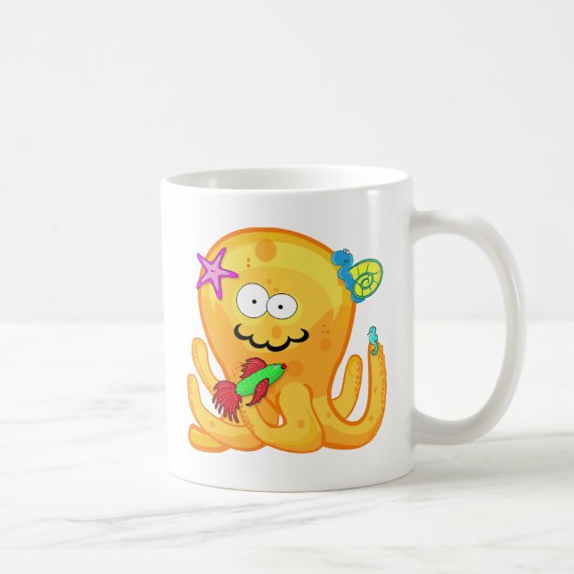 Goober-Krake u. Freund-Tasse Kaffeetasse (Rechts)