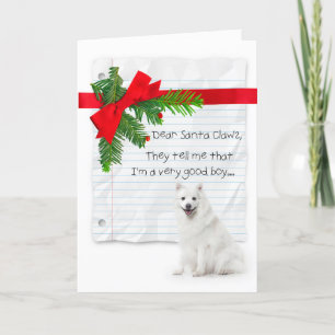 Good Boy American Eskimo Dog Weihnachten