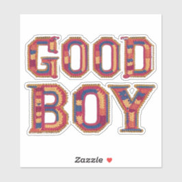 Good boy aufkleber