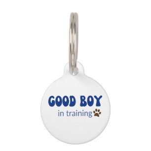 Good Boy in Training - Pet-Tag Haustiermarke