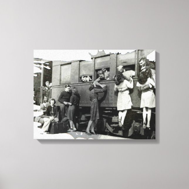 Good-bye Kiss | LEINWAND (Vorderseite)