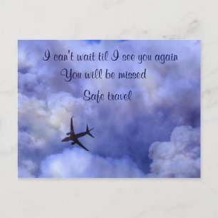 Good Bye_ Postkarte