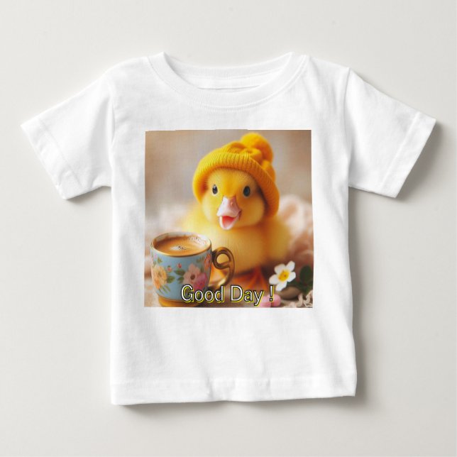 Good day baby t-shirt (Vorderseite)