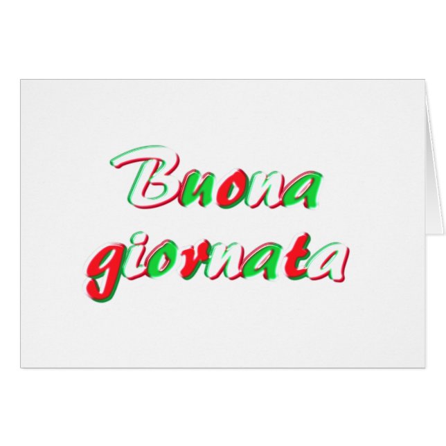 Good Day Card (Vorderseite (Horizontal))