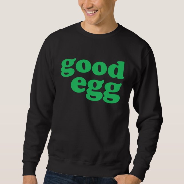 Good Egg Easter Spring Party Matching Cute Sweatshirt (Vorderseite)