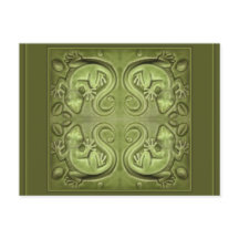 Good Fortune Lizard Tiles