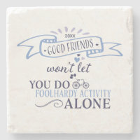 Good Friends Funny Typografy Zitat