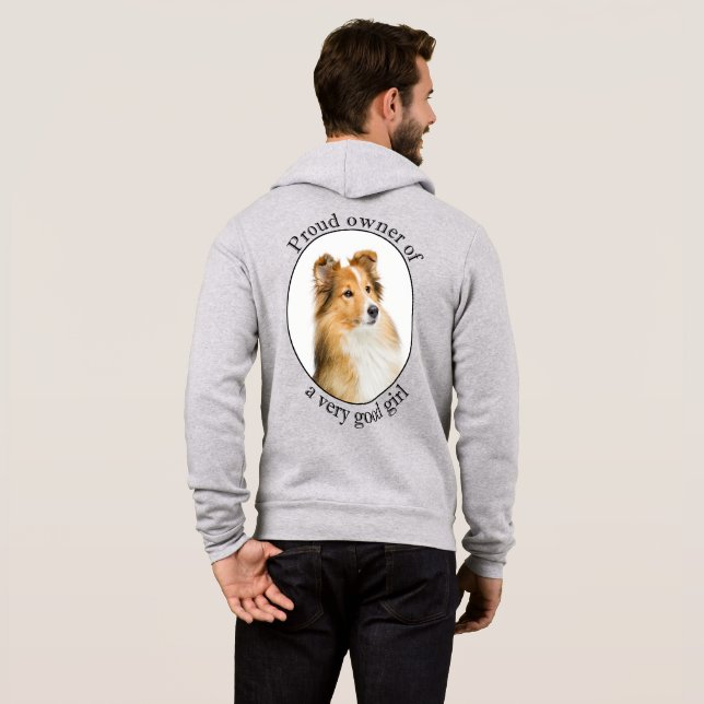 Good Girl Sheltie Hoodie (Schwarz voll)