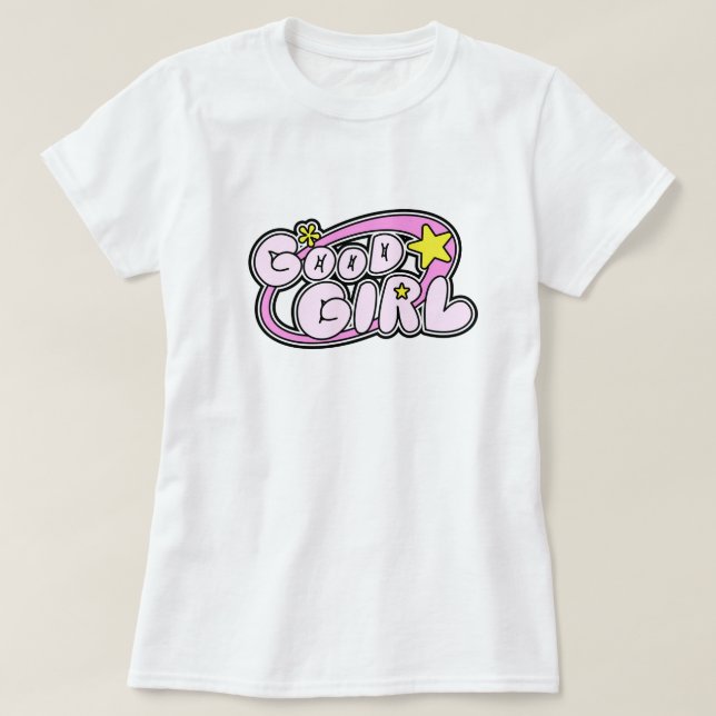 Good Girl Y2K Logo T-Shirt (Design vorne)
