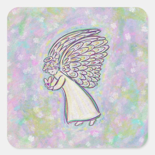 Good Guardian Angel Art Custom Aufkleber Decals (Vorderseite)
