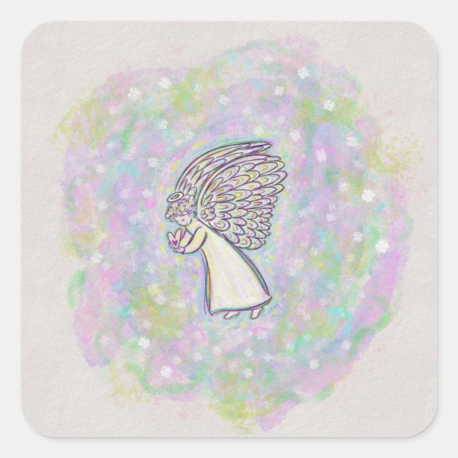Good Guardian Angel Art Custom Aufkleber Decals (Vorderseite)