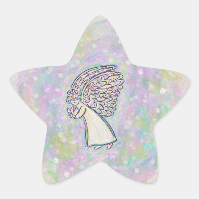 Good Guardian Angel Art Custom Decal Stickers (Vorderseite)