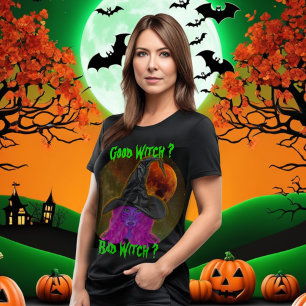 Good Hexe Bad Witch Halloween-Party T-Shirt