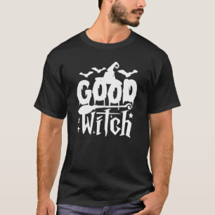 Good Hexe Halloween Witch Broom Halloween T-Shirt