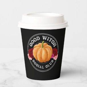 Good Hexe Social Club Halloween Pappbecher