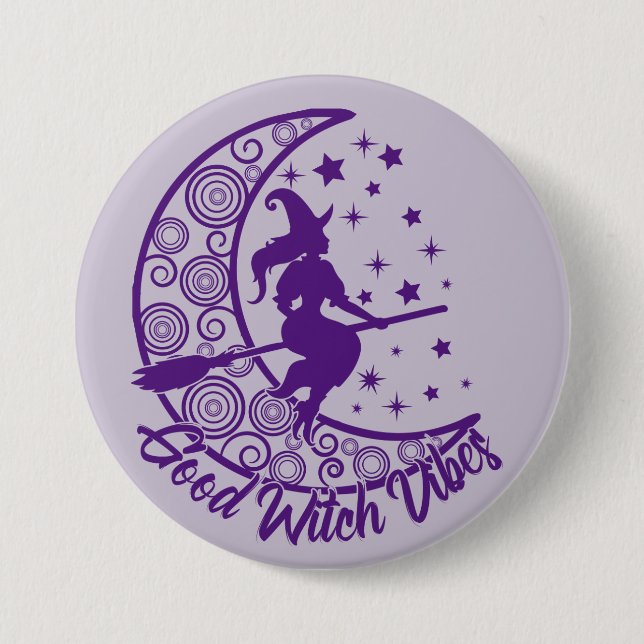 Good Hexe Vibes Button (Vorderseite)