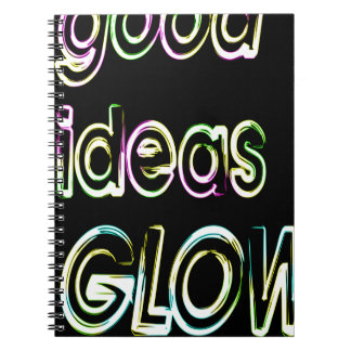 good Ideen GLOW in the dark Notizblock