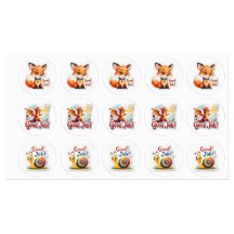 Good Job! Fox, Dragon & Snail Stickers