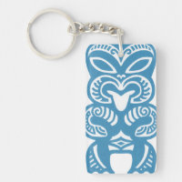 Good Luck Blue Tiki Acryl 