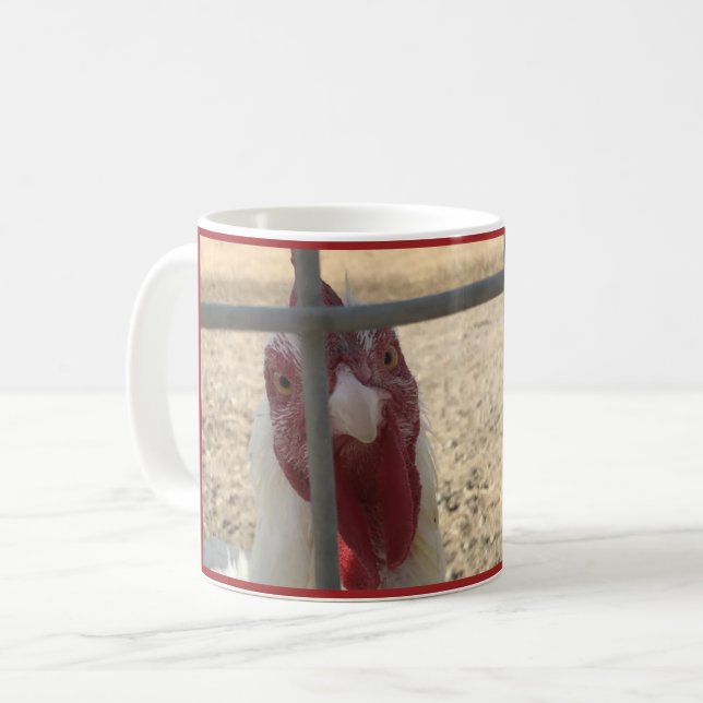 Good Morning Chicken Coffee Mug Kaffeetasse (Vorderseite Links)