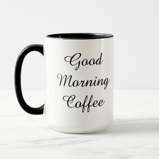 Good Morning Coffee | 11 oz Mug Tasse (Links)