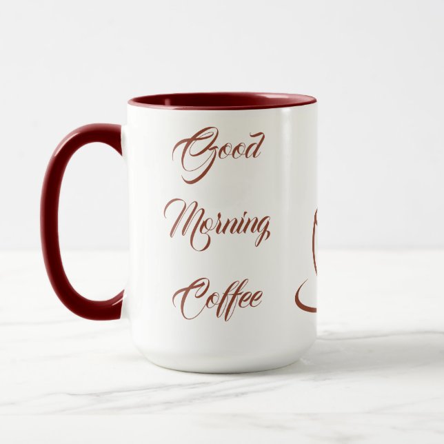 Good Morning Coffee Mug Tasse (Links)