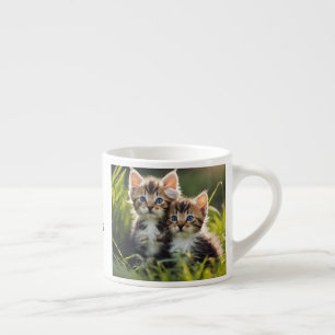 "Good Morning" Kitten Espressotasse