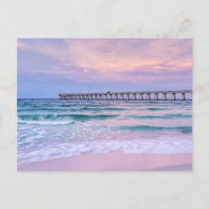 Good Morning Navarre Beach Pier Blank Postcard Postkarte