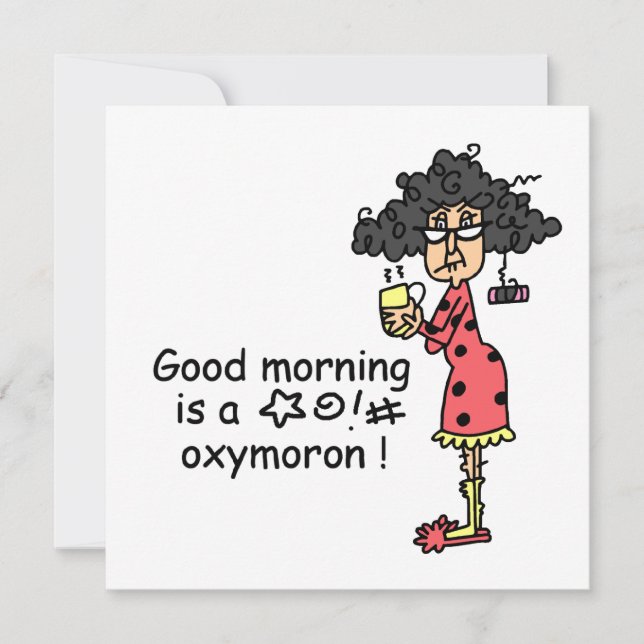 Good Morning Oxymoron (Vorderseite)