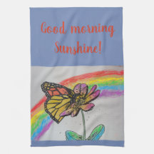 Good Morning Rainbow Monarch Kunst, Dichtung und M