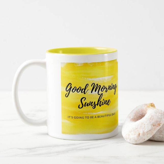Good Morning Sunshine 11oz Tasse (Mit Donut)