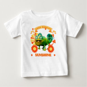 Good Morning Sunshine Funny Chameleon Baby T-shirt