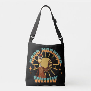 Good Morning Sunshine Funny Rooster Tragetaschen Mit Langen Trägern