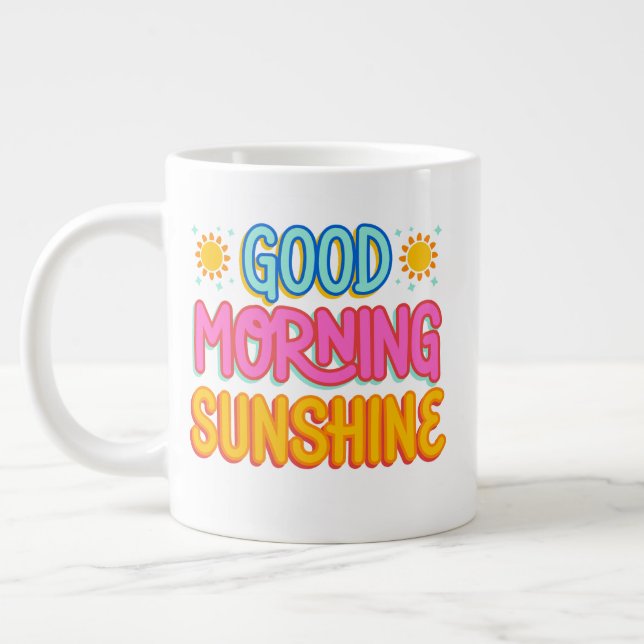 Good Morning Sunshine 😁 Kaffeespezialitäten Tasse (Links)