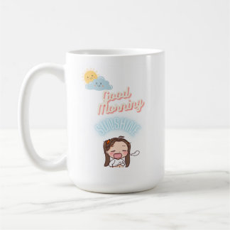 Good Morning Sunshine Kawai Girly Tasse