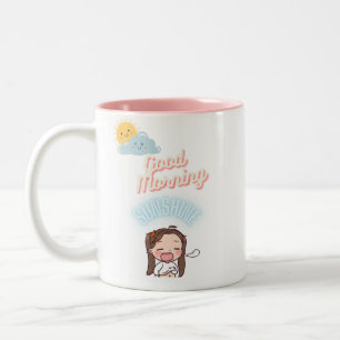 Good Morning Sunshine Kawai Girly Tasse (11 oz)