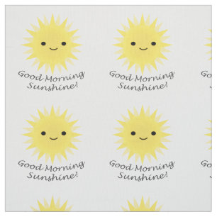 Good Morning Sunshine Niedlich Kawaii Sun Stoff