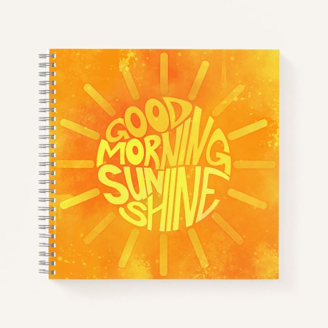 Good Morning, Sunshine! Notizbuch (Vorderseite)
