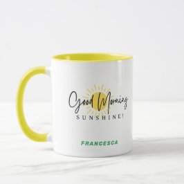 Good Morning Sunshine personalisierte Mug Tasse