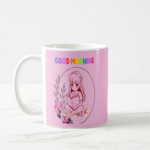 Good Morning Tasse - Hübsch Teen Girl Reading