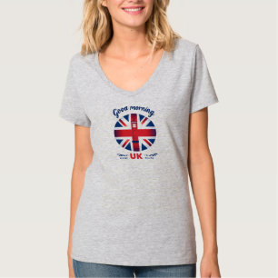 Good Morning UK - Union Jack & London Phone Box T-Shirt