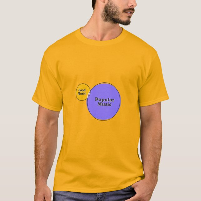 Good Music Popular Music-Venice-Diagramm T-Shirt (Vorderseite)