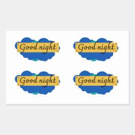 Good Night Journal Sticker